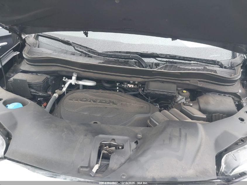 2022 Honda Pilot 2Wd Ex-L VIN: 5FNYF5H50NB036620 Lot: 43930907