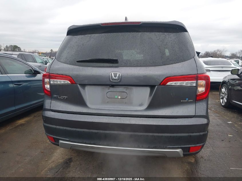 2022 Honda Pilot 2Wd Ex-L VIN: 5FNYF5H50NB036620 Lot: 43930907
