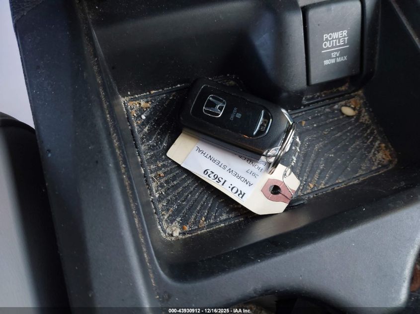 2017 Honda Cr-V Ex-L/Ex-L Navi VIN: 2HKRW2H89HH605824 Lot: 43930912