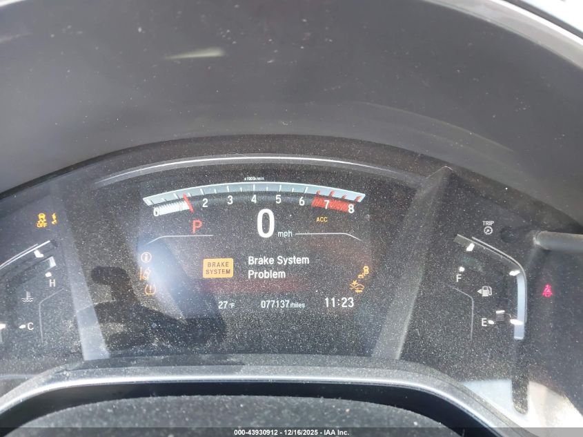 2017 Honda Cr-V Ex-L/Ex-L Navi VIN: 2HKRW2H89HH605824 Lot: 43930912