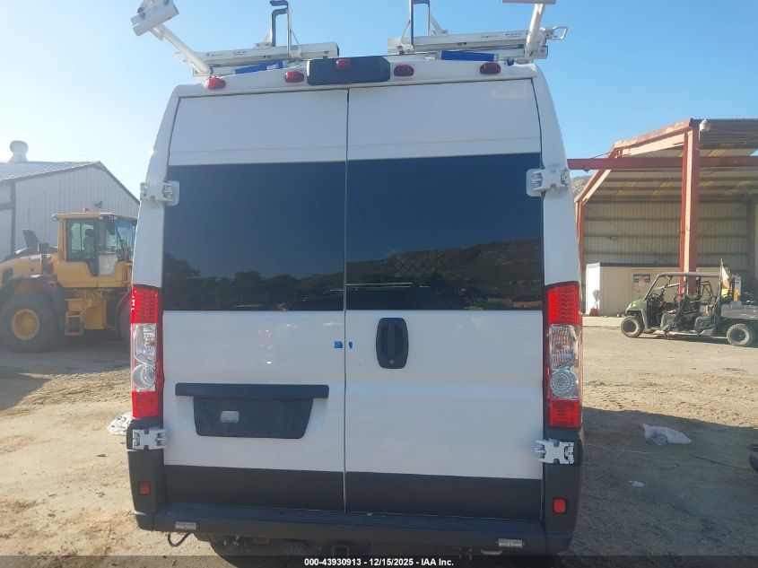 2023 Ram Promaster 2500 High Roof 159 Wb VIN: 3C6LRVDG0PE502734 Lot: 43930913