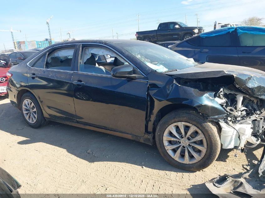 2015 Toyota Camry Le VIN: 4T1BF1FK6FU086305 Lot: 43930915