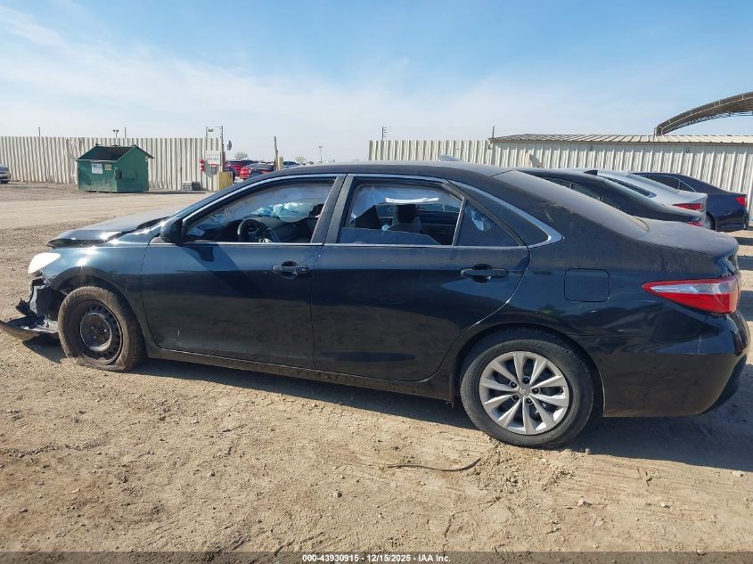 2015 Toyota Camry Le VIN: 4T1BF1FK6FU086305 Lot: 43930915