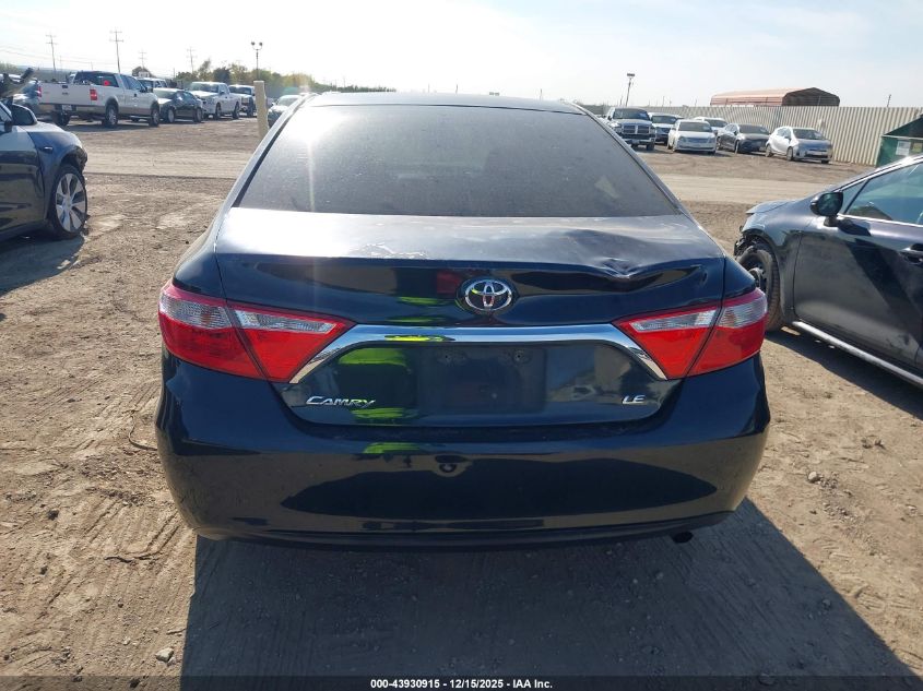 2015 Toyota Camry Le VIN: 4T1BF1FK6FU086305 Lot: 43930915