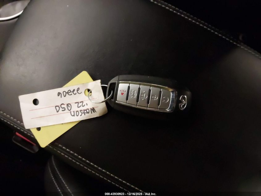 2022 Infiniti Q50 Sensory Awd VIN: JN1EV7CR3NM341759 Lot: 43930923