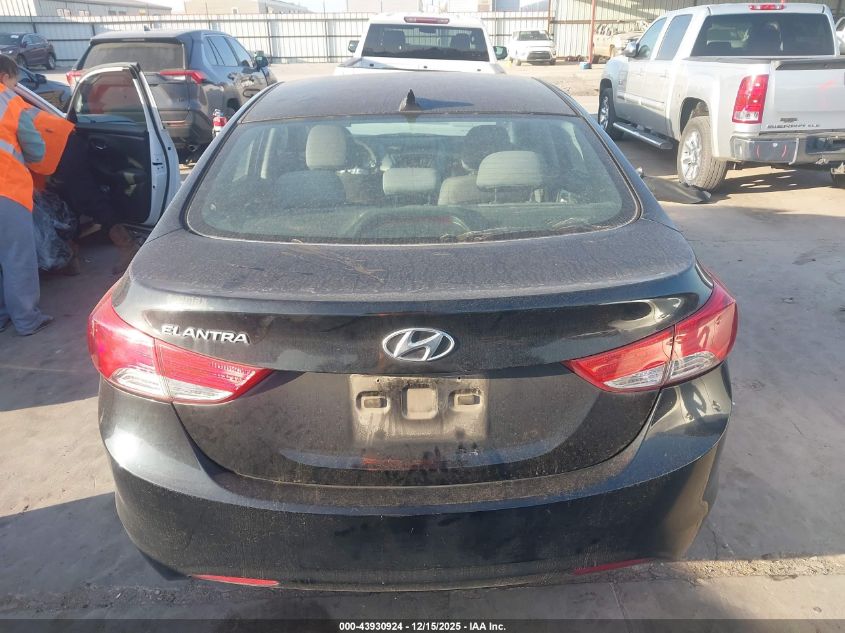 2013 Hyundai Elantra Gls VIN: 5NPDH4AE7DH372827 Lot: 43930924