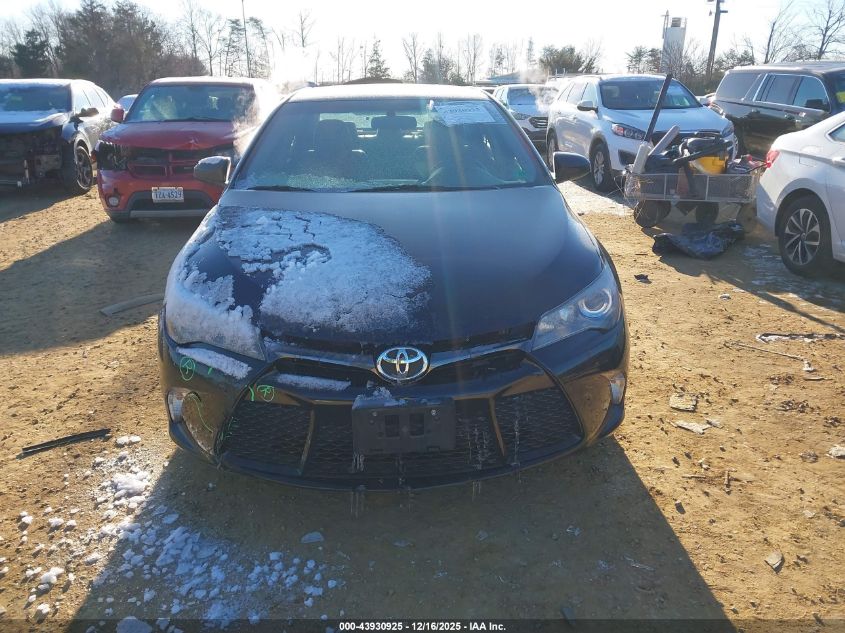 2016 Toyota Camry Se VIN: 4T1BF1FK0GU215429 Lot: 43930925