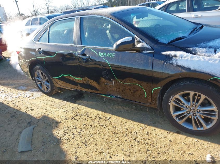 2016 Toyota Camry Se VIN: 4T1BF1FK0GU215429 Lot: 43930925