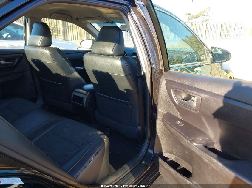 2016 Toyota Camry Se VIN: 4T1BF1FK0GU215429 Lot: 43930925