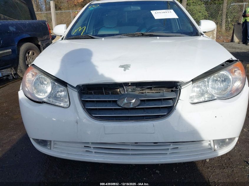 2007 Hyundai Elantra Gls/Limited/Se VIN: KMHDU46D27U077703 Lot: 43930932