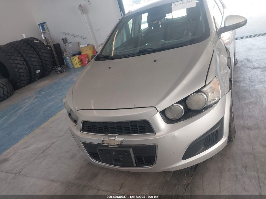 2013 Chevrolet Sonic Lt Auto VIN: 1G1JC6SH0D4206105 Lot: 43930937