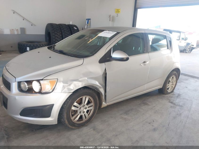 2013 Chevrolet Sonic Lt Auto VIN: 1G1JC6SH0D4206105 Lot: 43930937