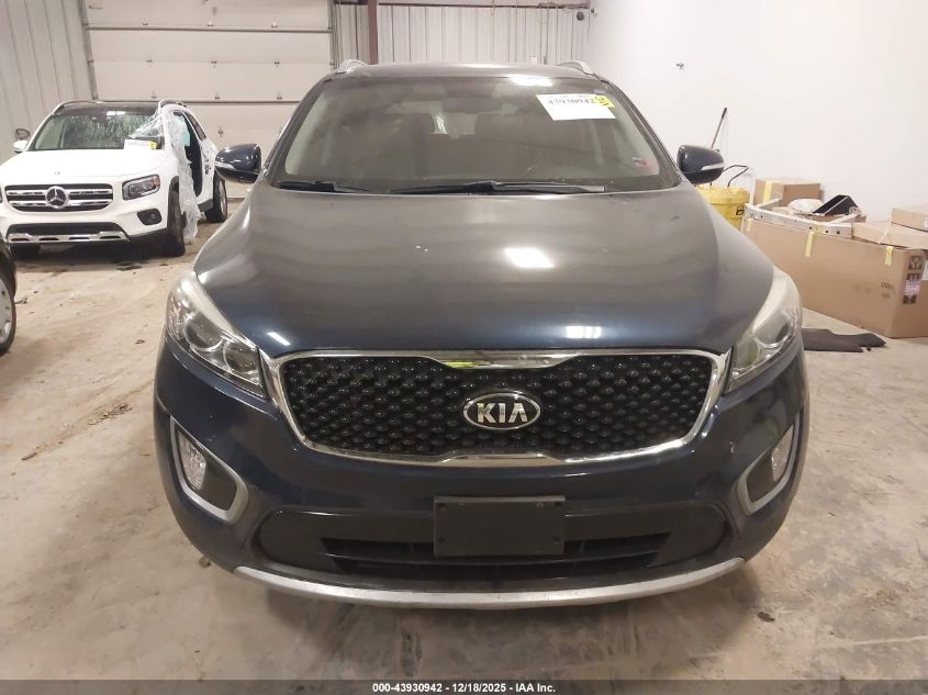 2016 Kia Sorento 3.3L Ex VIN: 5XYPH4A55GG139439 Lot: 43930942