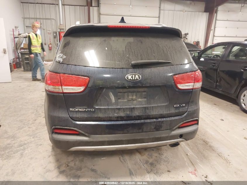 2016 Kia Sorento 3.3L Ex VIN: 5XYPH4A55GG139439 Lot: 43930942