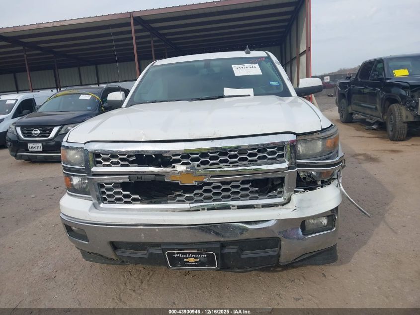 2015 Chevrolet Silverado 1500 1Lt VIN: 3GCPCREC1FG535887 Lot: 43930946