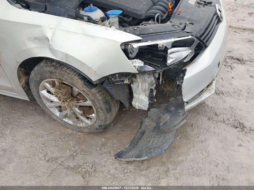 2011 Volkswagen Jetta 2.5L Se VIN: 3VWDX7AJ5BM110830 Lot: 43930947