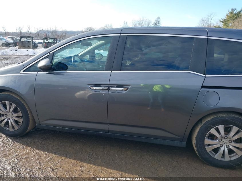 2014 Honda Odyssey Ex-L VIN: 5FNRL5H63EB026122 Lot: 43930953