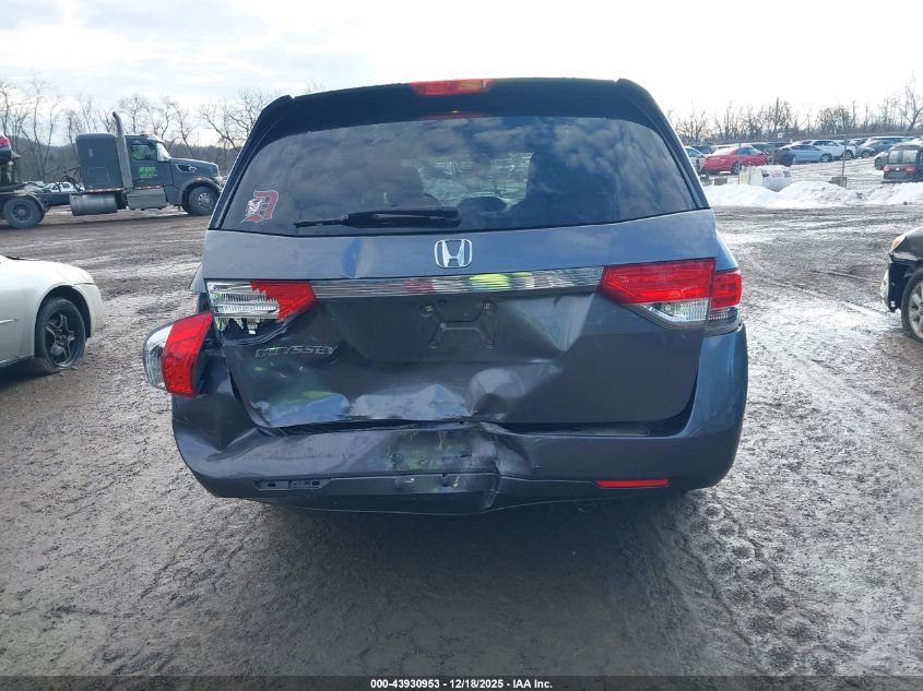 2014 Honda Odyssey Ex-L VIN: 5FNRL5H63EB026122 Lot: 43930953