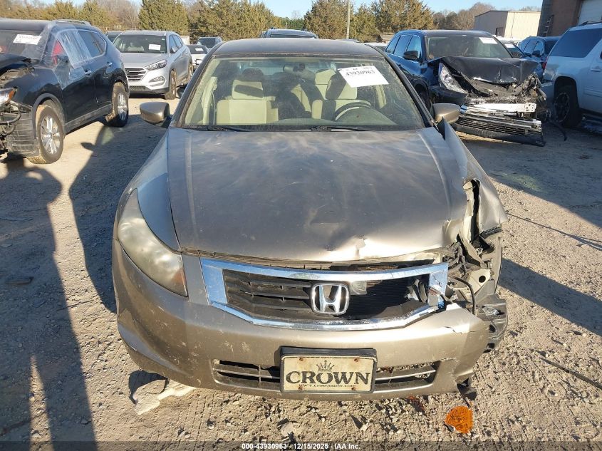 2009 Honda Accord 2.4 Lx VIN: 1HGCP263X9A031447 Lot: 43930963