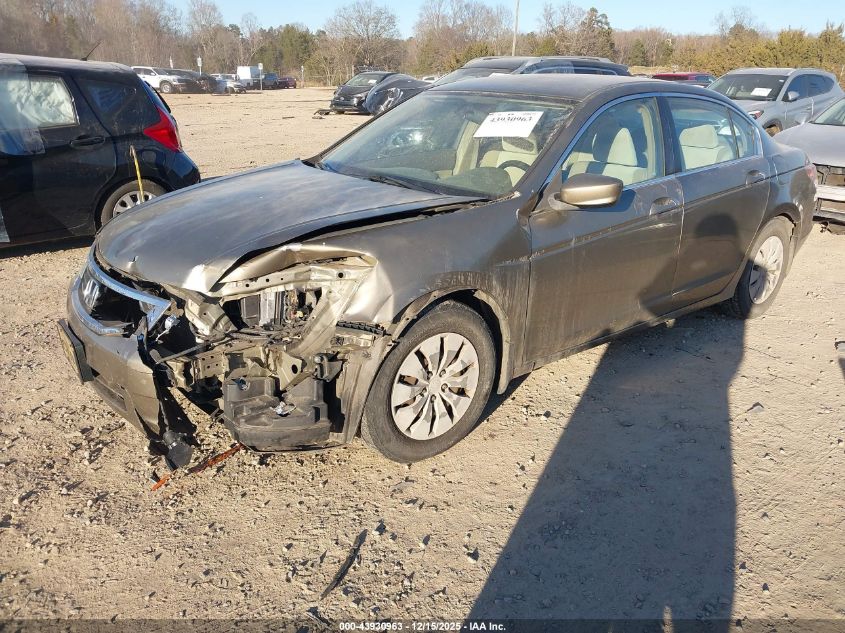 2009 Honda Accord 2.4 Lx VIN: 1HGCP263X9A031447 Lot: 43930963