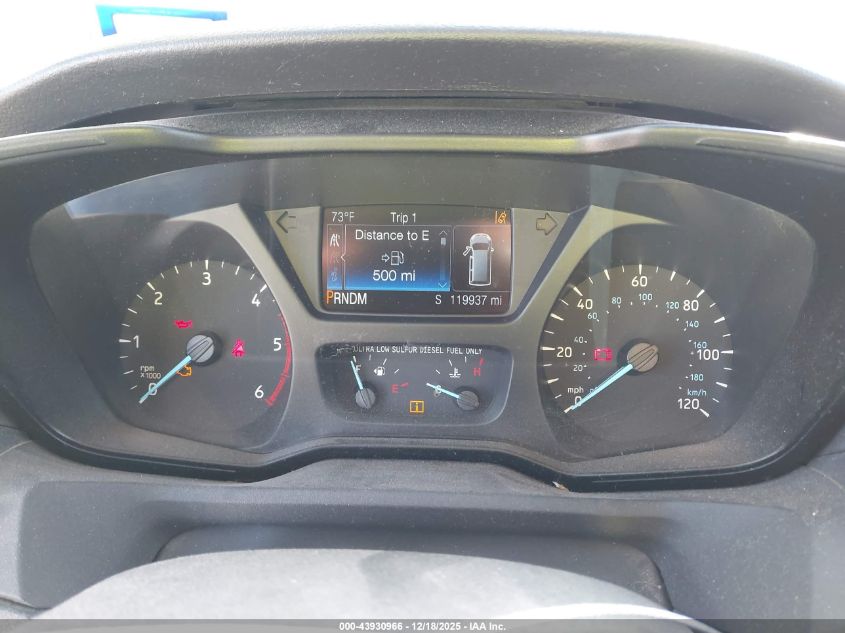 2017 Ford Transit-350 Cab VIN: 1FDBF6ZV7HKA52696 Lot: 43930966