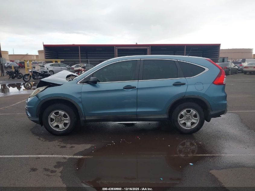 2015 Honda Cr-V Lx VIN: 2HKRM3H37FH539349 Lot: 43930980