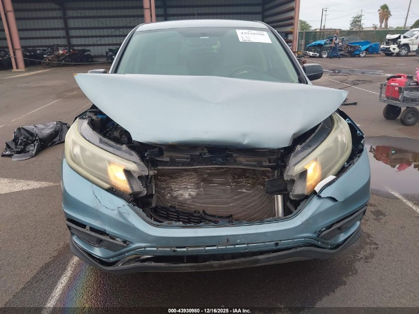 2015 Honda Cr-V Lx VIN: 2HKRM3H37FH539349 Lot: 43930980