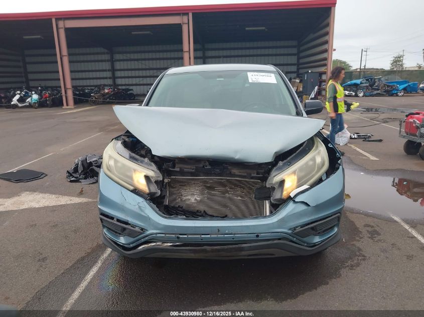 2015 Honda Cr-V Lx VIN: 2HKRM3H37FH539349 Lot: 43930980