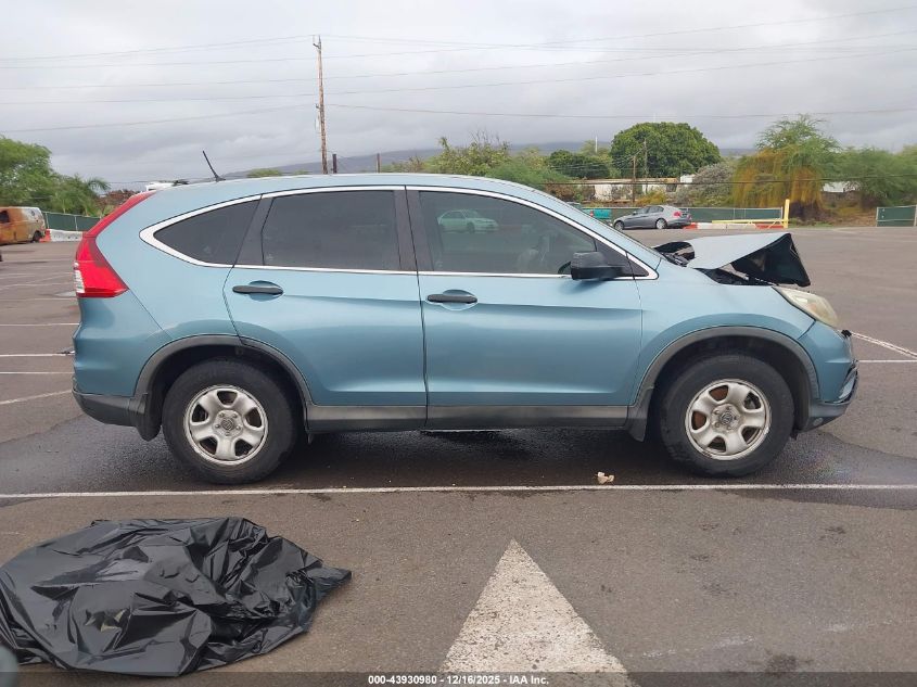 2015 Honda Cr-V Lx VIN: 2HKRM3H37FH539349 Lot: 43930980