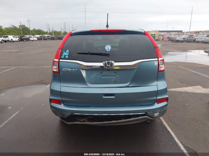 2015 Honda Cr-V Lx VIN: 2HKRM3H37FH539349 Lot: 43930980