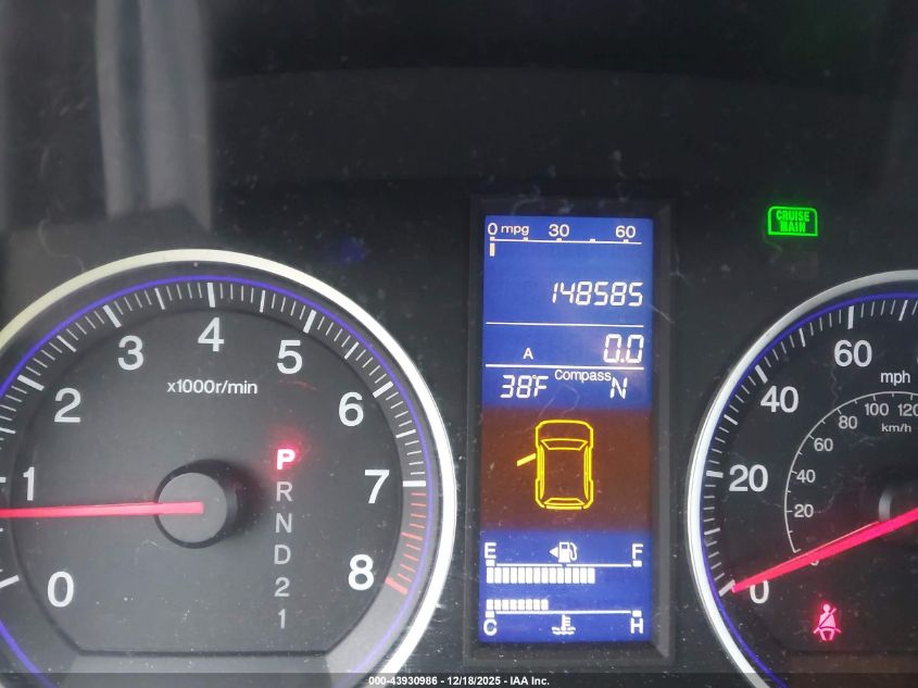 2011 Honda Cr-V Ex VIN: 5J6RE3H59BL055536 Lot: 43930986