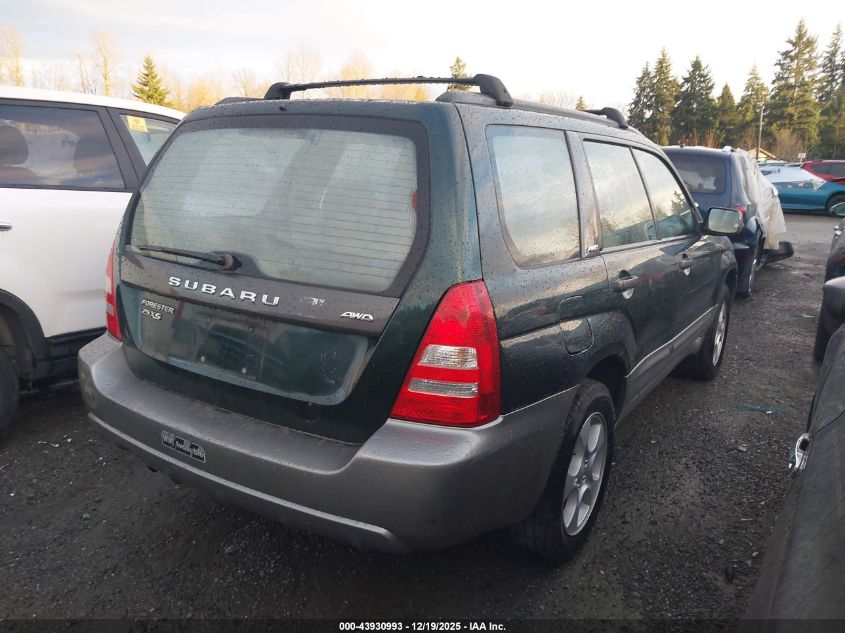 2004 Subaru Forester 2.5Xs VIN: JF1SG65624G741614 Lot: 43930993