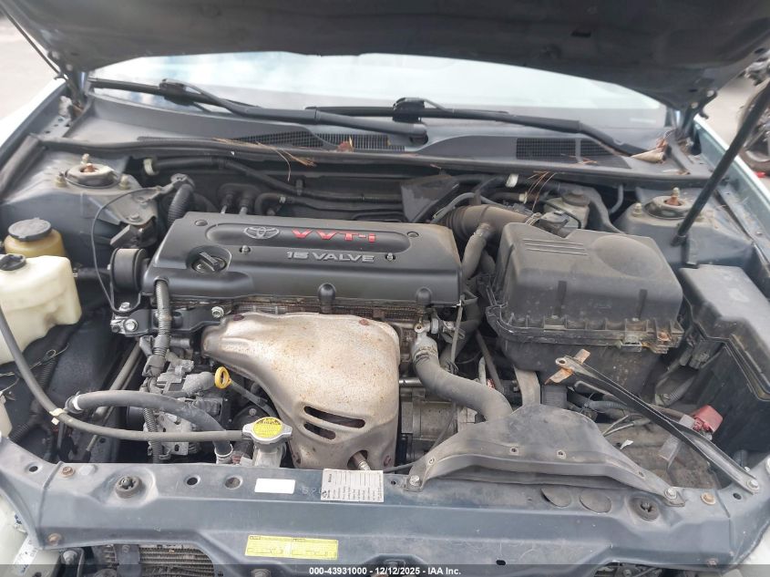 2004 Toyota Camry Le VIN: 4T1BE32K74U869568 Lot: 43931000