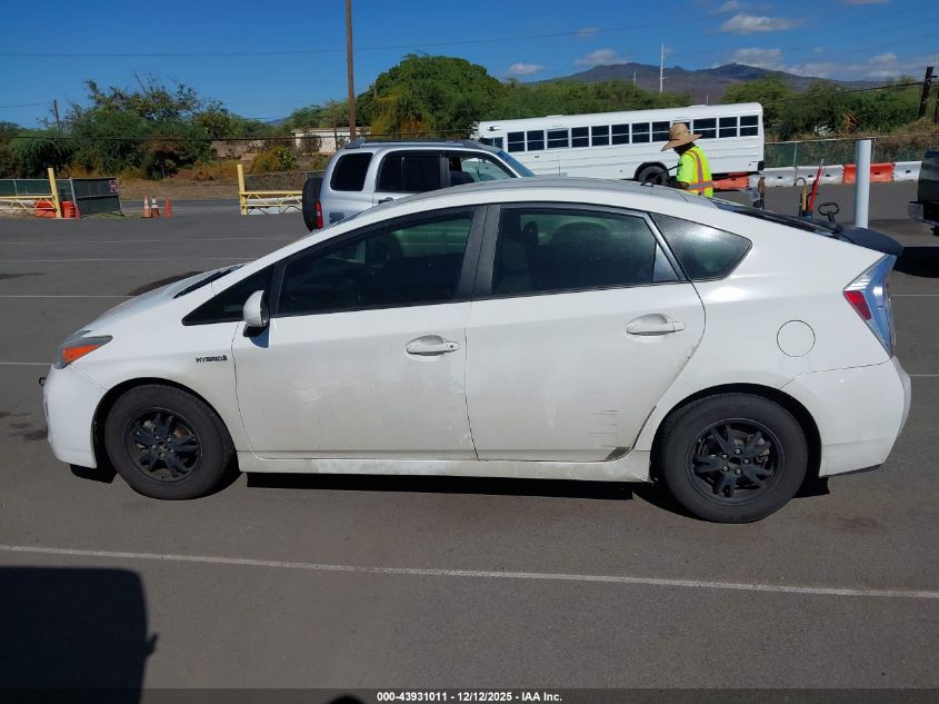 2012 Toyota Prius Five/Four/One/Three/Two VIN: JTDKN3DU0C1509058 Lot: 43931011