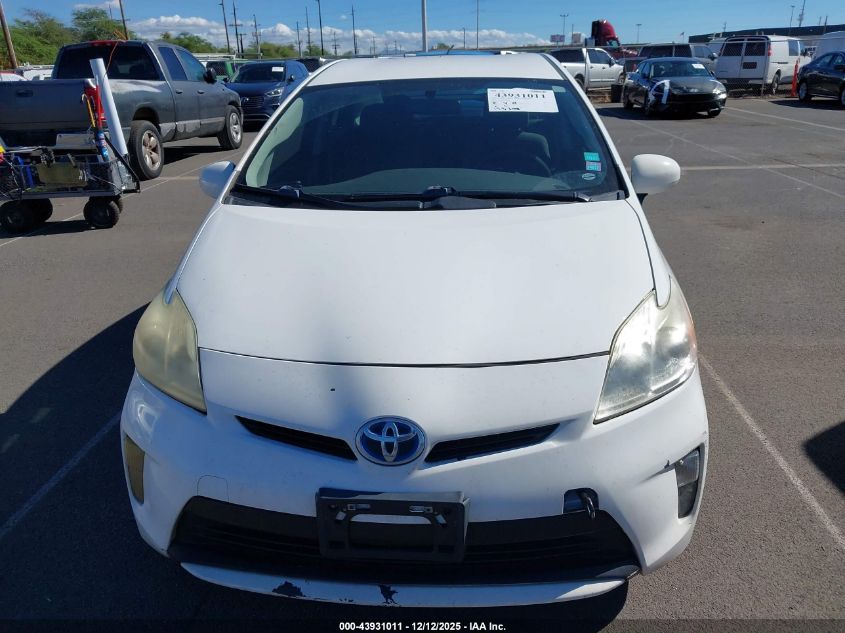 2012 Toyota Prius Five/Four/One/Three/Two VIN: JTDKN3DU0C1509058 Lot: 43931011