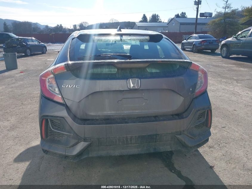 2021 Honda Civic Ex VIN: SHHFK7H64MU404396 Lot: 43931015