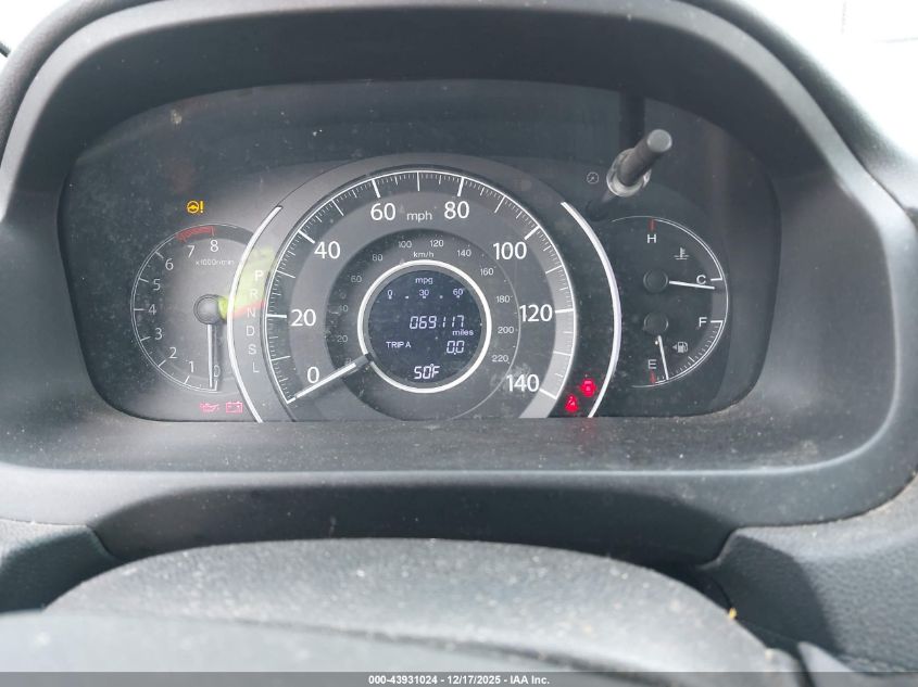 2015 Honda Cr-V Lx VIN: 5J6RM4H36FL062182 Lot: 43931024