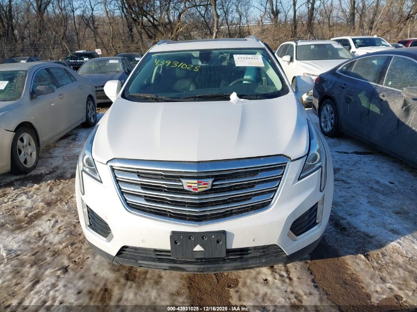 2017 Cadillac Xt5 Luxury VIN: 1GYKNDRS3HZ185538 Lot: 43931025