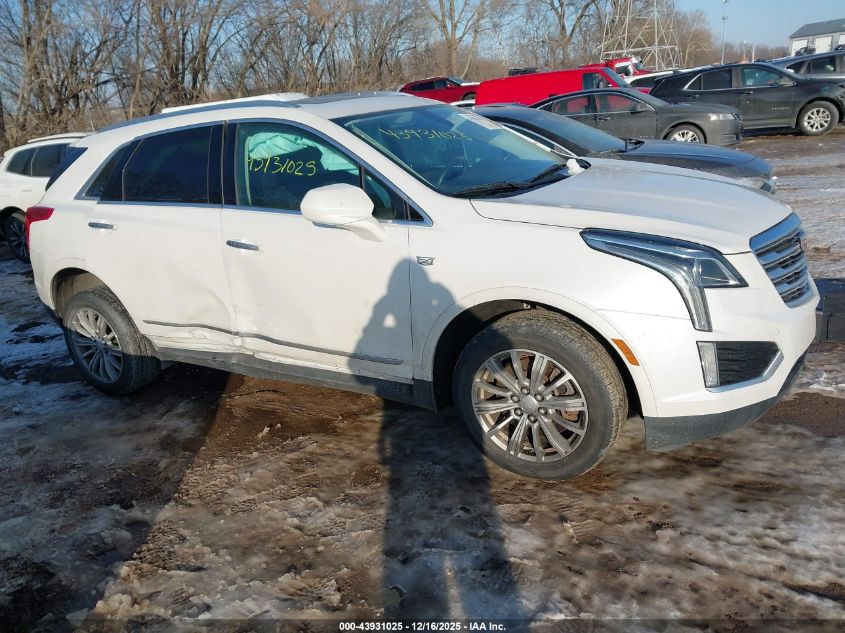 2017 Cadillac Xt5 Luxury VIN: 1GYKNDRS3HZ185538 Lot: 43931025