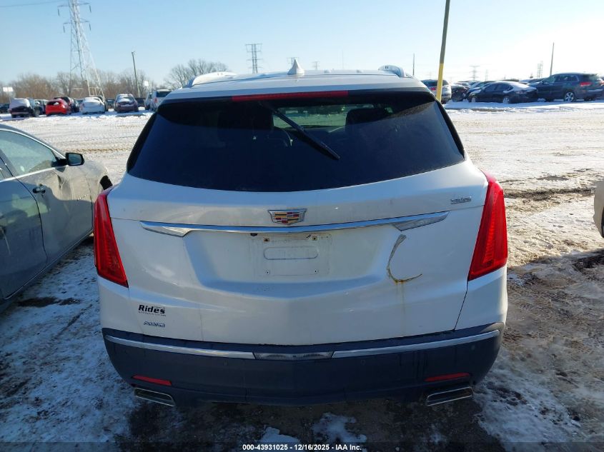 2017 Cadillac Xt5 Luxury VIN: 1GYKNDRS3HZ185538 Lot: 43931025