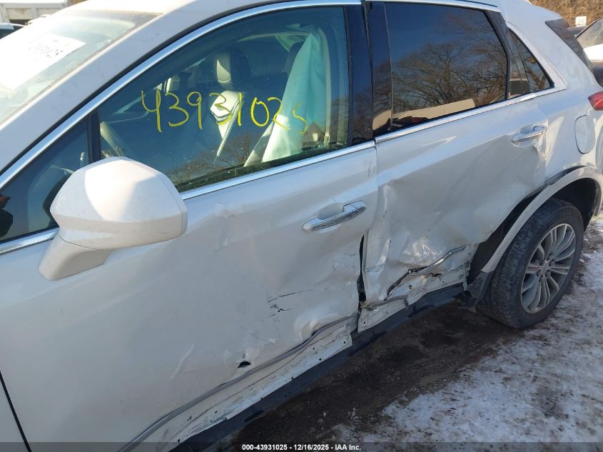 2017 Cadillac Xt5 Luxury VIN: 1GYKNDRS3HZ185538 Lot: 43931025