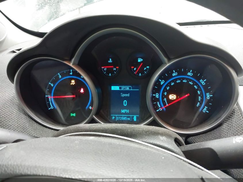 2014 Chevrolet Cruze 1Lt Auto VIN: 1G1PC5SB6E7446050 Lot: 43931028