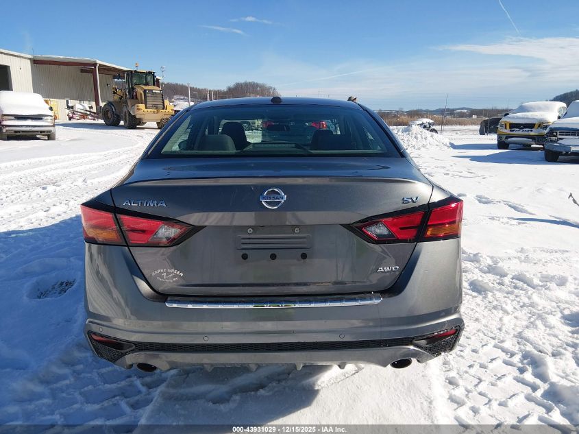 2021 Nissan Altima Sv Intelligent Awd VIN: 1N4BL4DW5MN346386 Lot: 43931029