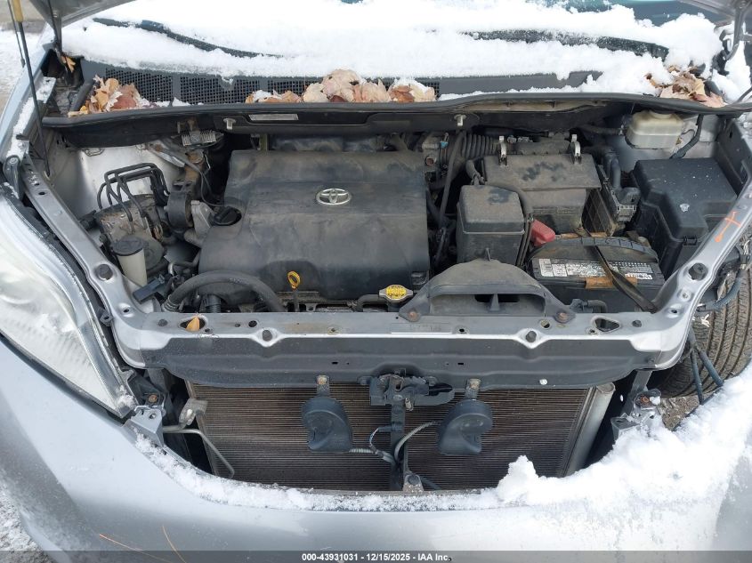 2011 Toyota Sienna Le V6 VIN: 5TDKK3DC9BS107282 Lot: 43931031