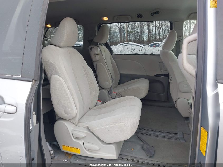 2011 Toyota Sienna Le V6 VIN: 5TDKK3DC9BS107282 Lot: 43931031