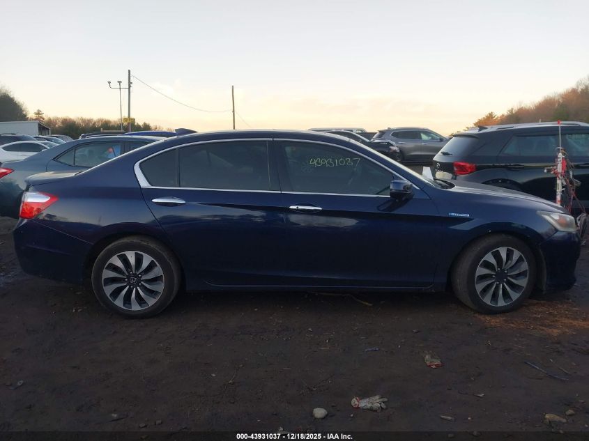 2015 Honda Accord Hybrid Ex-L VIN: 1HGCR6F54FA007594 Lot: 43931037