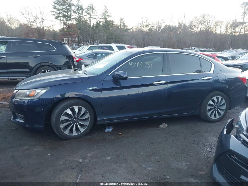 2015 Honda Accord Hybrid Ex-L VIN: 1HGCR6F54FA007594 Lot: 43931037