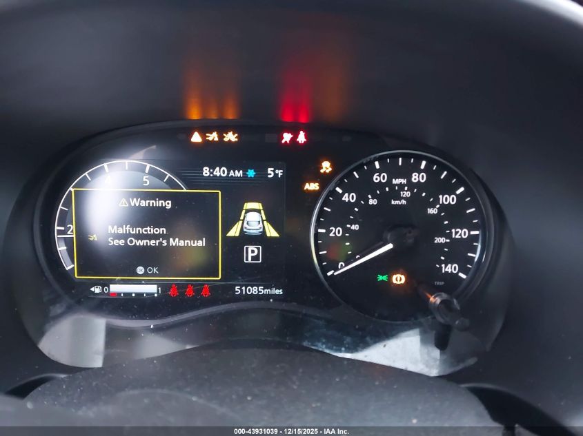 2023 Nissan Kicks Sv Xtronic Cvt VIN: 3N1CP5CV9PL485039 Lot: 43931039