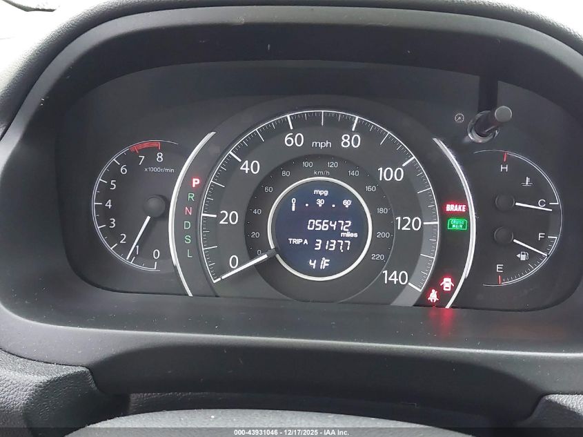 2015 Honda Cr-V Ex-L VIN: 5J6RM4H7XFL096774 Lot: 43931046