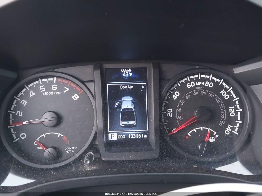 2019 Toyota Tacoma Sr V6 VIN: 3TMCZ5AN8KM224014 Lot: 43931077